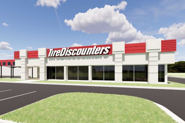 Tire Discounters Chamblee Exterior Rendering