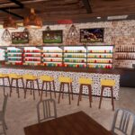 Taqueria Bar - Rendering